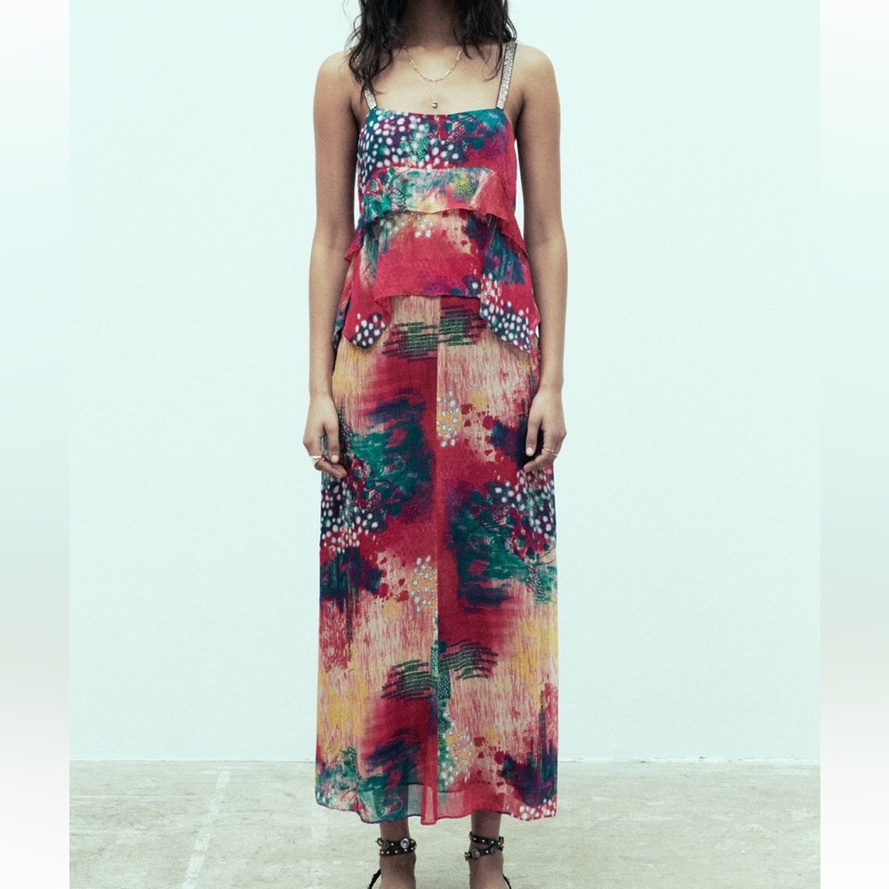 Zara multi color tank top